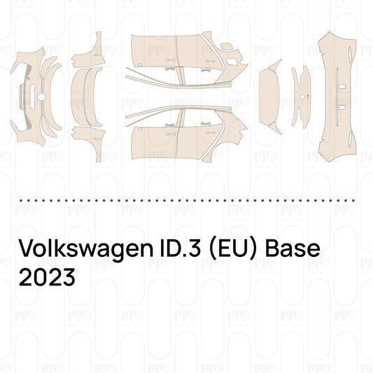 Pre-Cut PPF Volkswagen ID.3 (EU) Base 2023