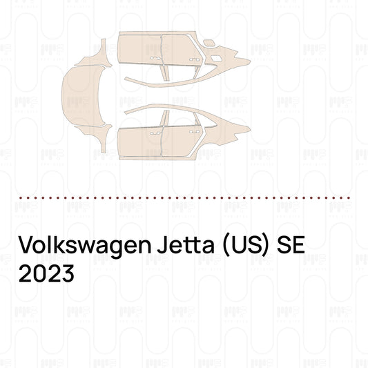 Pre-Cut PPF Volkswagen Jetta (US) SE 2023