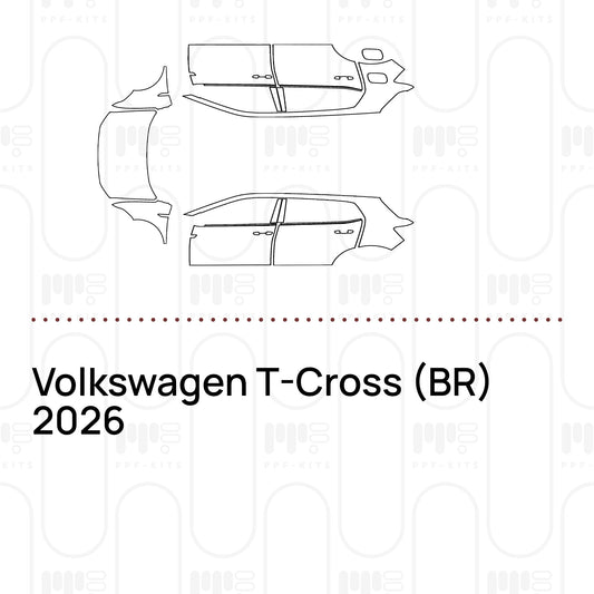 Pre-Cut PPF Volkswagen T-Cross (BR) 2026