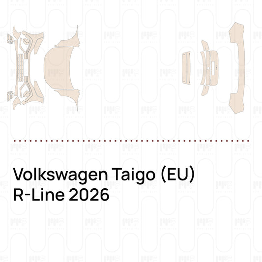 Pre-Cut PPF Volkswagen Taigo (EU) R-Line 2026