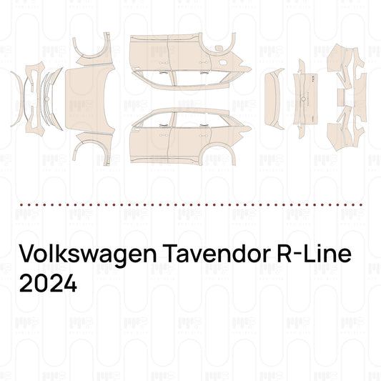 Pre-Cut PPF Volkswagen Tavendor R-Line 2024