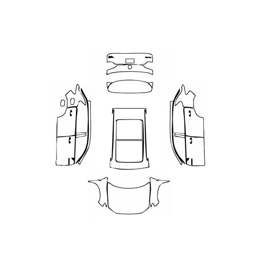Pre-Cut PPF Volkswagen Tayron Base 2021 - PPF-Kits