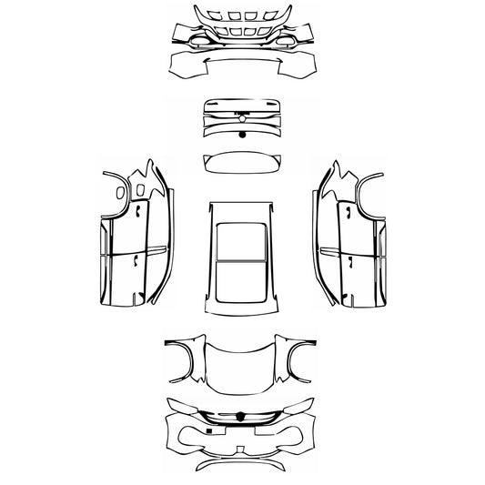 Pre-Cut PPF Volkswagen Tayron R-line 2024 - PPF-Kits