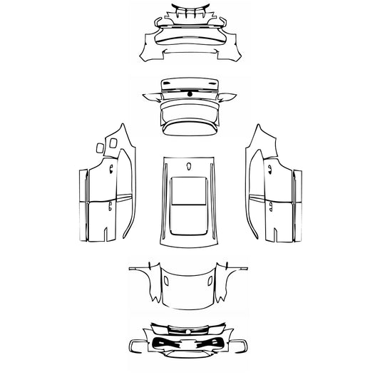 Pre-Cut PPF Volkswagen Teramont X 2023 - PPF-Kits
