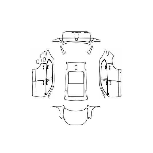 Pre-Cut PPF Volkswagen Tiguan L Pro Base 2024 - PPF-Kits