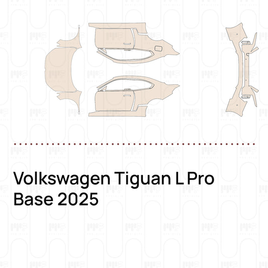 Pre-Cut PPF Volkswagen Tiguan L Pro Base 2025