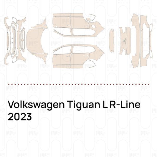 Pre-Cut PPF Volkswagen Tiguan L R-Line 2023