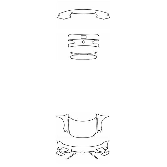 Pre-Cut PPF Volkswagen Tiguan (EU) SEL 2020 - PPF-Kits