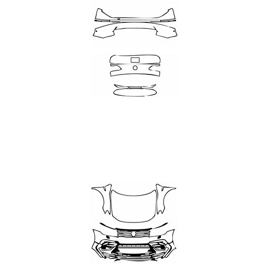 Pre-Cut PPF Volkswagen Tiguan (US) SEL R-line 2021 - PPF-Kits
