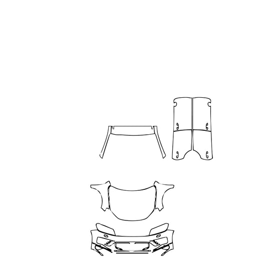 Pre-Cut PPF Volkswagen Touareg R-Line 2015 - PPF-Kits