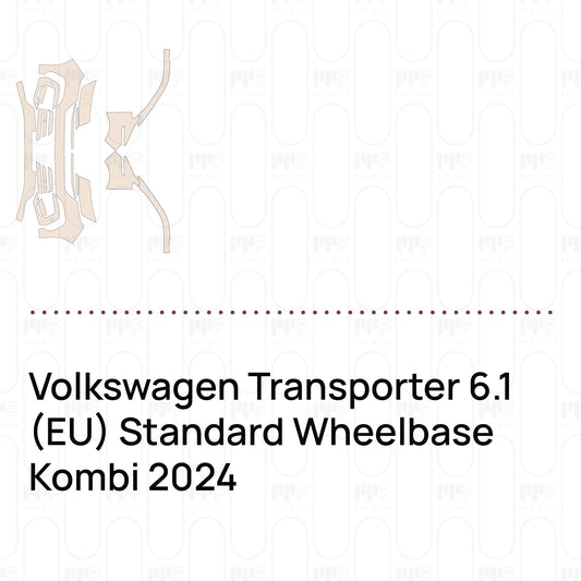 Pre-Cut PPF Volkswagen Transporter 6.1 (EU) Standard Wheelbase Kombi 2024