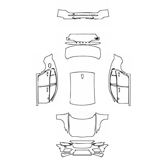 Pre-Cut PPF Volvo S60 Inscription 2022 - PPF-Kits