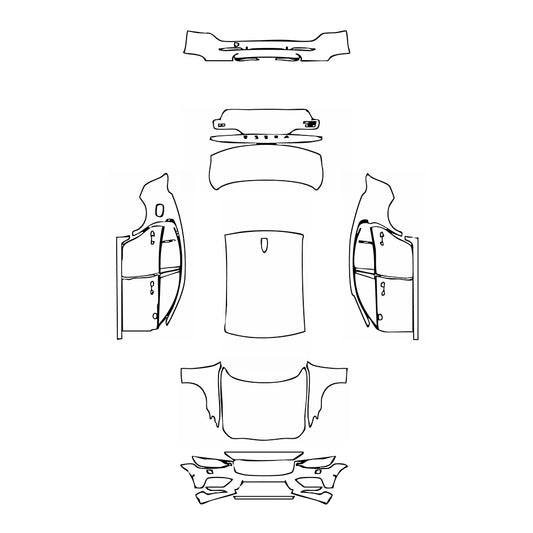 Pre-Cut PPF Volvo S60 Momentum 2025 - PPF-Kits