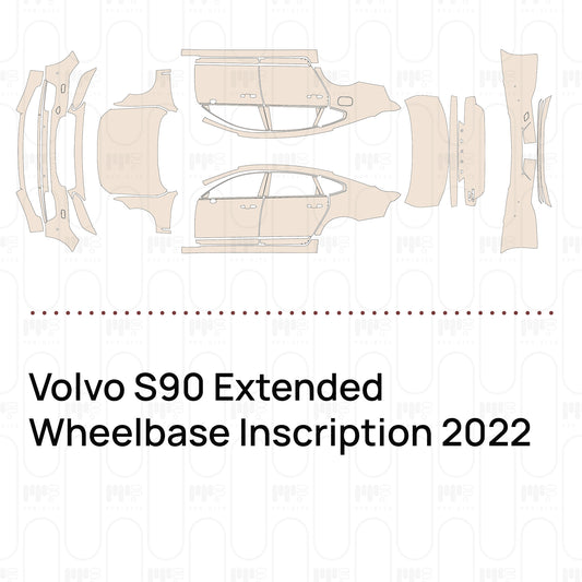 Pre-Cut PPF Volvo S90 Extended Wheelbase Inscription 2022
