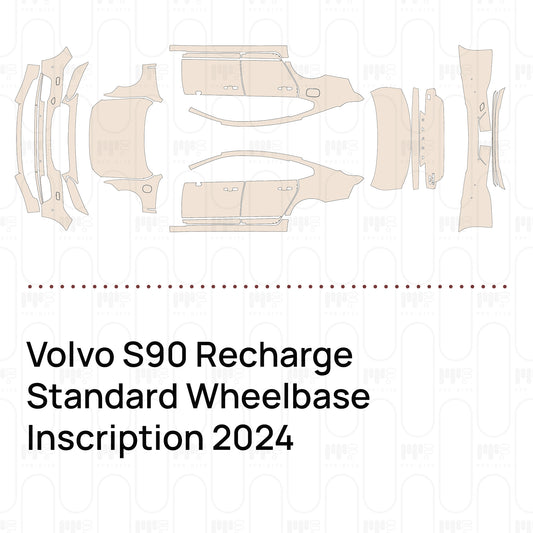 Pre-Cut PPF Volvo S90 Recharge Standard Wheelbase Inscription 2024