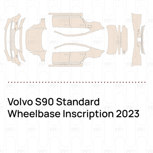 Pre-Cut PPF Volvo S90 Standard Wheelbase Inscription 2023