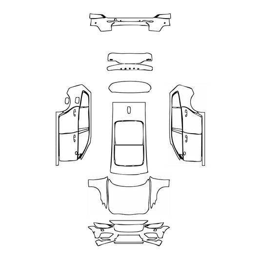 Pre-Cut PPF Volvo V60 Momentum 2025 - PPF-Kits
