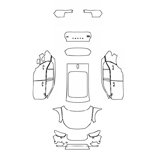 Pre-Cut PPF Volvo XC40 Inscription 2018 - PPF-Kits