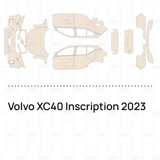 Pre-Cut PPF Volvo XC40 Inscription 2023
