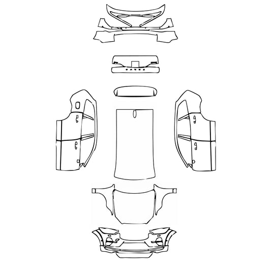 Pre-Cut PPF Volvo XC60 Momentum 2025 - PPF-Kits