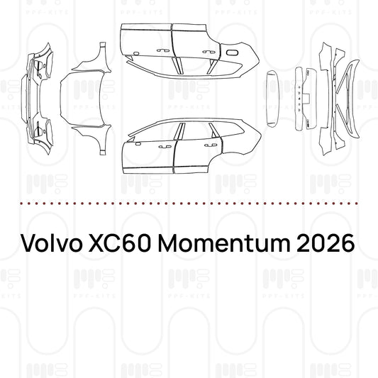 Pre-Cut PPF Volvo XC60 Momentum 2026