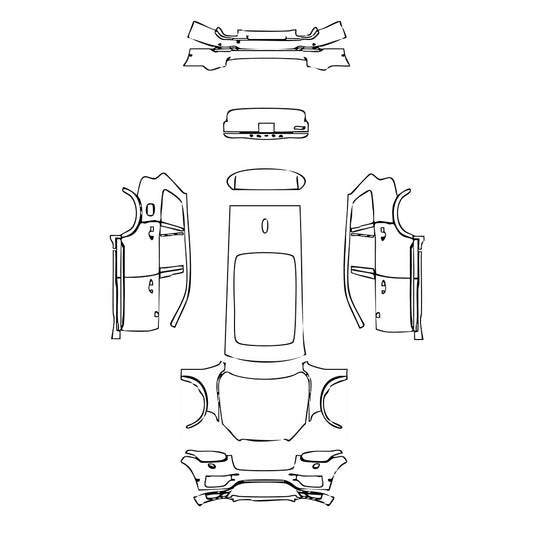 Pre-Cut PPF Volvo XC90 Inscription 2019 - PPF-Kits