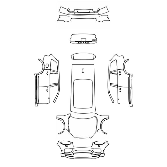 Pre-Cut PPF Volvo XC90 Inscription 2021 - PPF-Kits