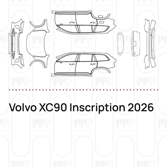 Pre-Cut PPF Volvo XC90 Inscription 2026