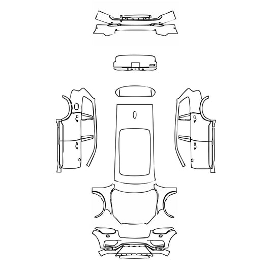 Pre-Cut PPF Volvo XC90 R-Design 2021 - PPF-Kits