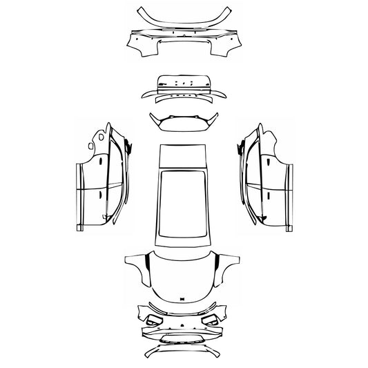 Pre-Cut PPF Xpeng G9 2025 - PPF-Kits
