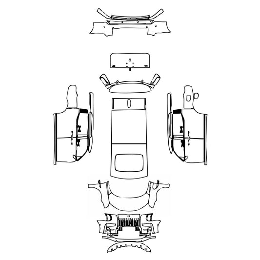 Pre-Cut PPF Zeekr 009 2022 - PPF-Kits