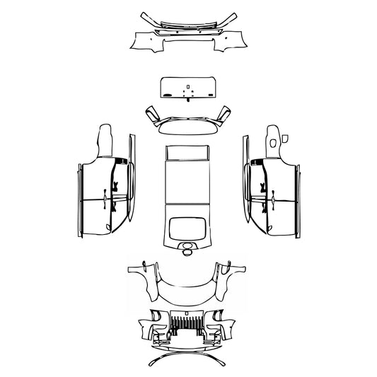 Passgenaue Lackschutzfolien PPF Zeekr 009 Grand 2025