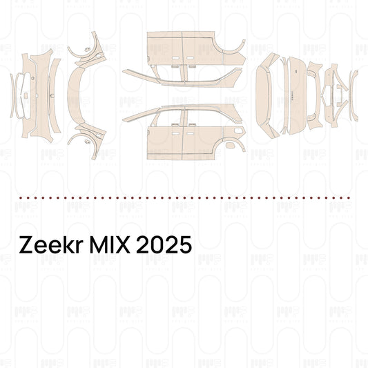 Pre-Cut PPF Zeekr MIX 2025