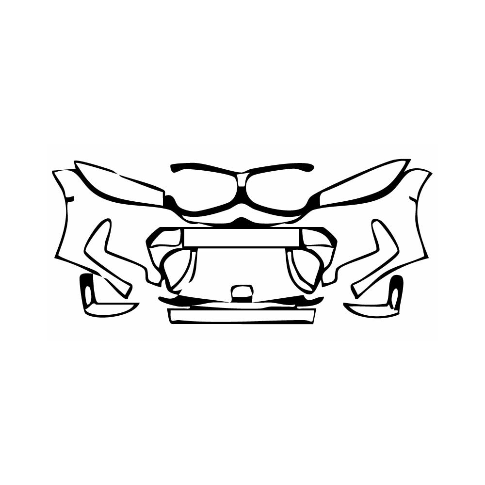 Pre-Cut PPF BMW 3 Series Sedan M Sport Extended Wheelbase 2024 - PPF-Kits