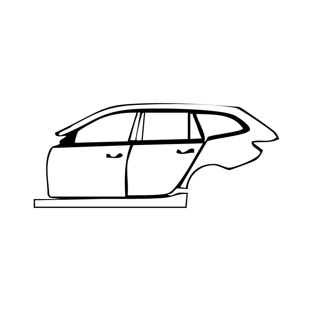 Pre-Cut PPF BMW 3 Series Touring Wagen M Sport 2024 - PPF-Kits