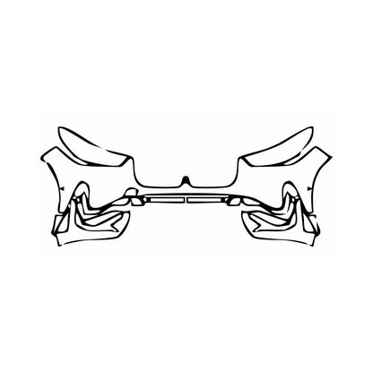 Pre-Cut PPF BMW X1 Standard Wheelbase Base 2024 - PPF-Kits