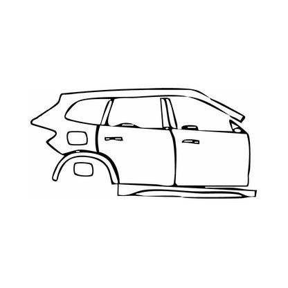 Pre-Cut PPF BMW X1 Extended Wheelbase M Sport 2024 - PPF-Kits