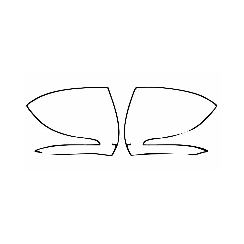 Pre-cut PPF pattern: Mirror - BYD