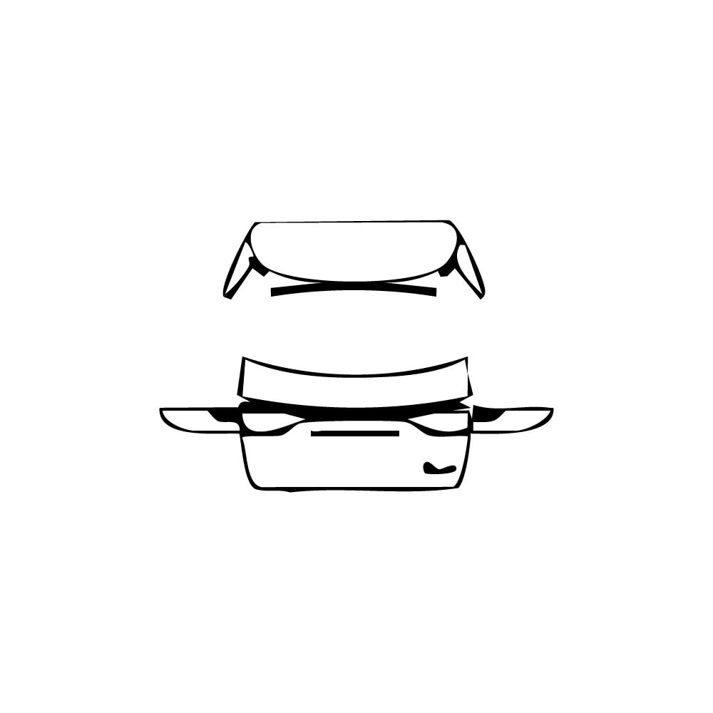 Pre-cut PPF pattern: Trunk Lid - BYD