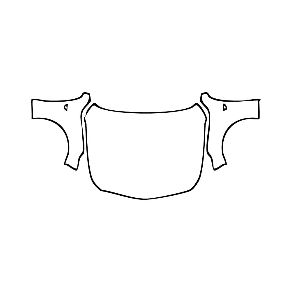 Pre-cut PPF pattern: Hood + Fender - Cadillac