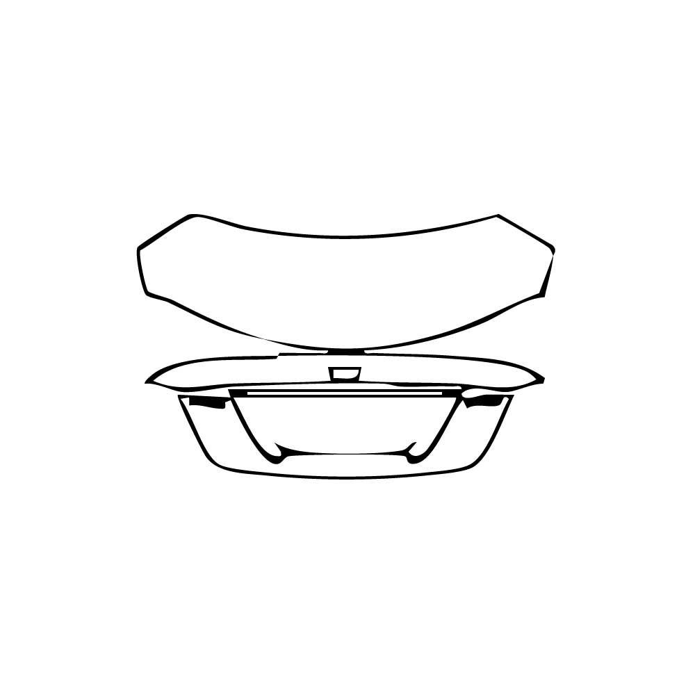 Pre-cut PPF pattern: Trunk Lid - Cadillac