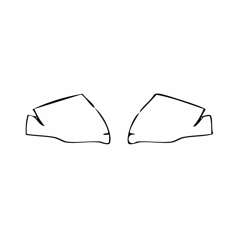 Pre-cut PPF pattern: Mirror - Cadillac