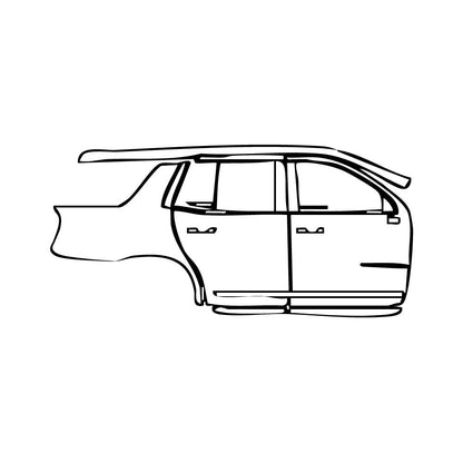 Pre-Cut PPF GMC Yukon  Denali 2024 - PPF-Kits