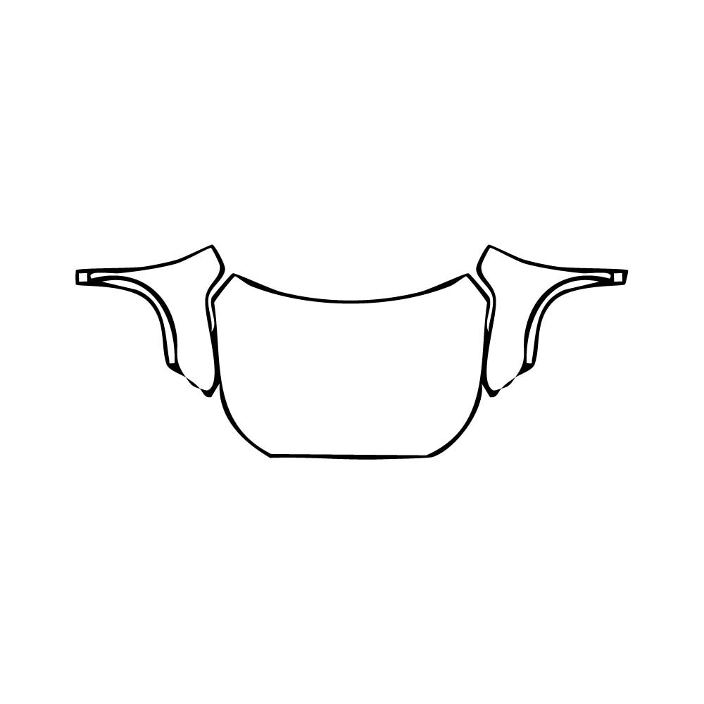 Pre-cut PPF pattern: Hood + Fender - Hyundai