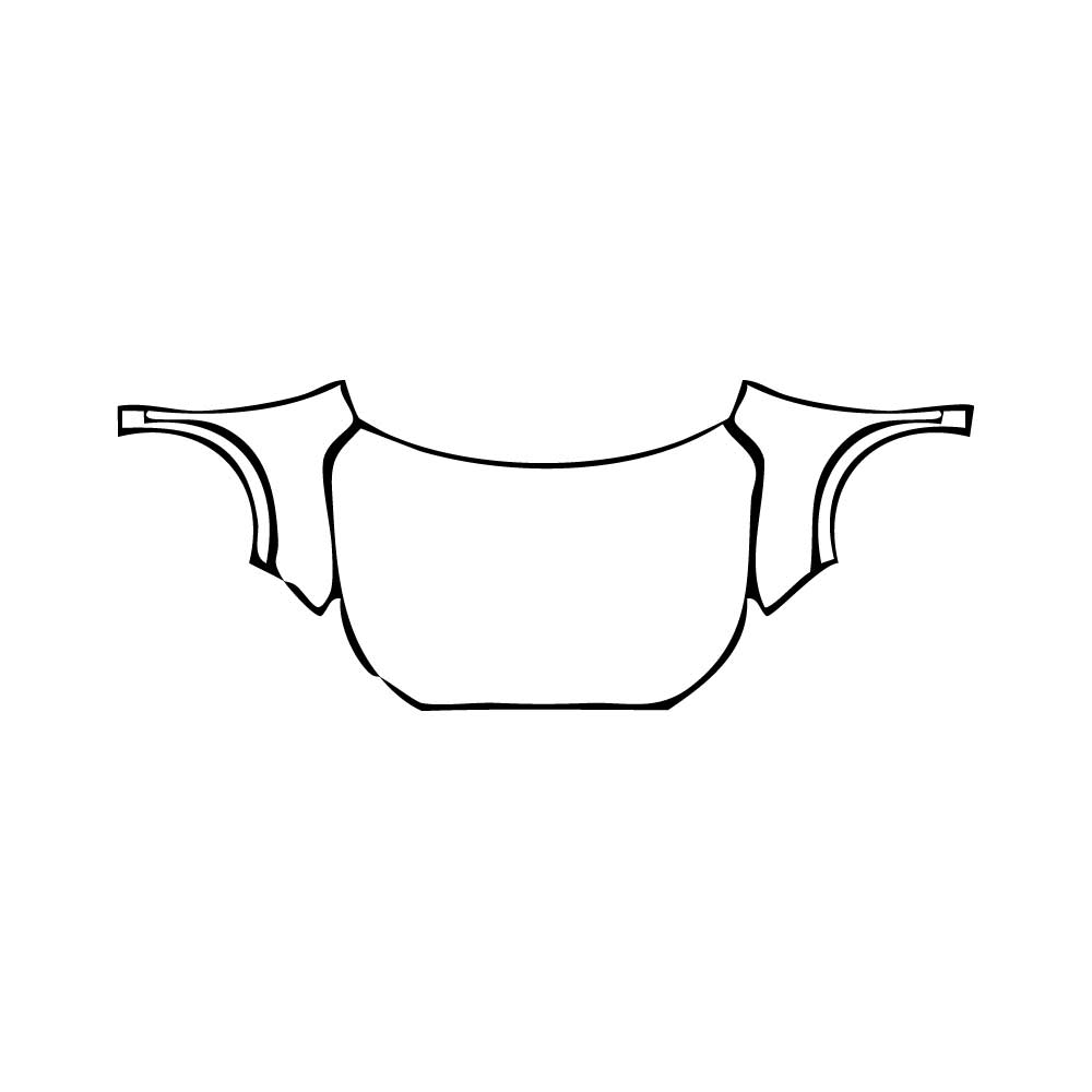 Pre-cut PPF pattern: Hood + Fender - Hyundai