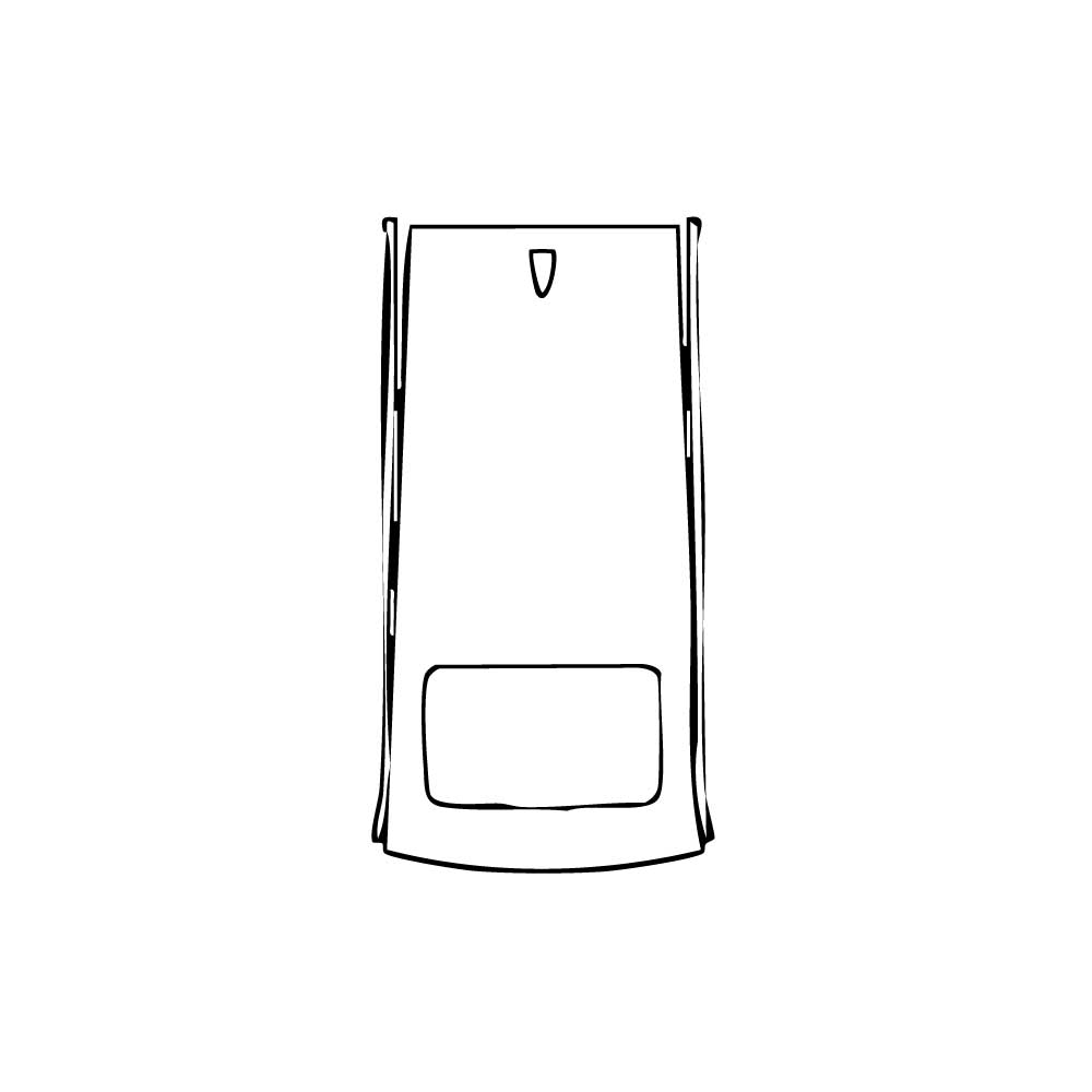 Pre-cut PPF pattern: Roof - Hyundai