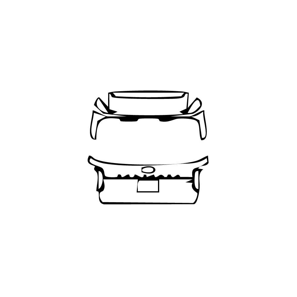 Pre-cut PPF pattern: Trunk Lid - Hyundai