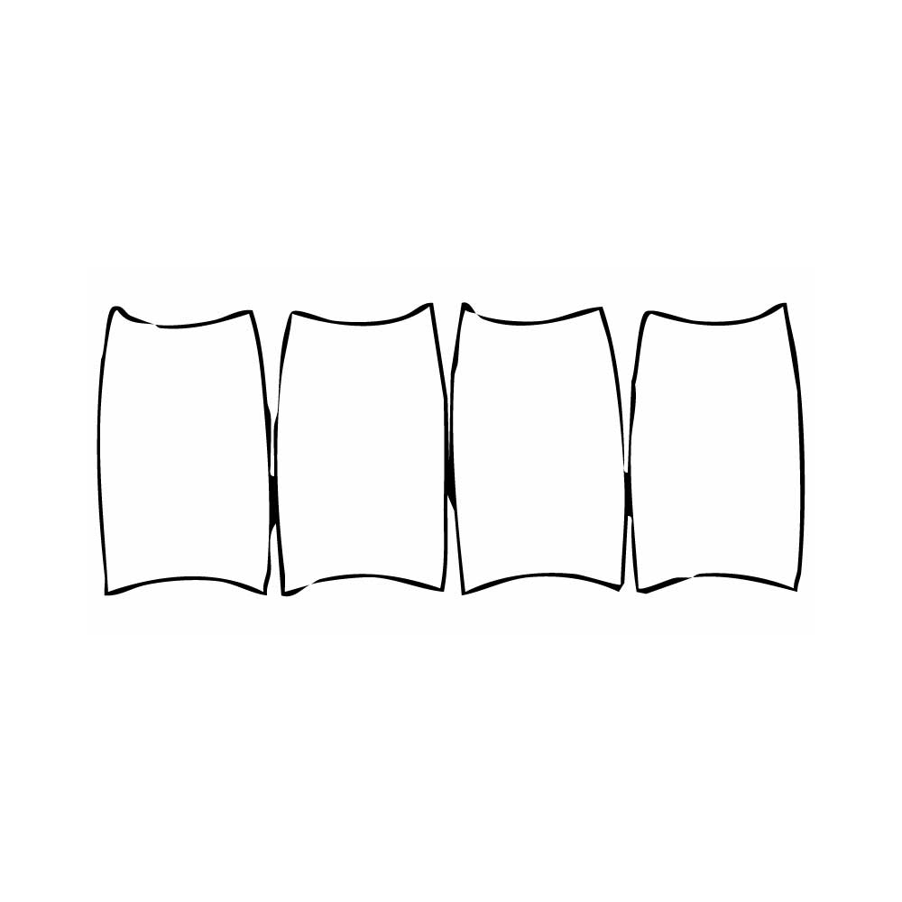 Pre-cut PPF pattern: Door Handle Inserts - Hyundai