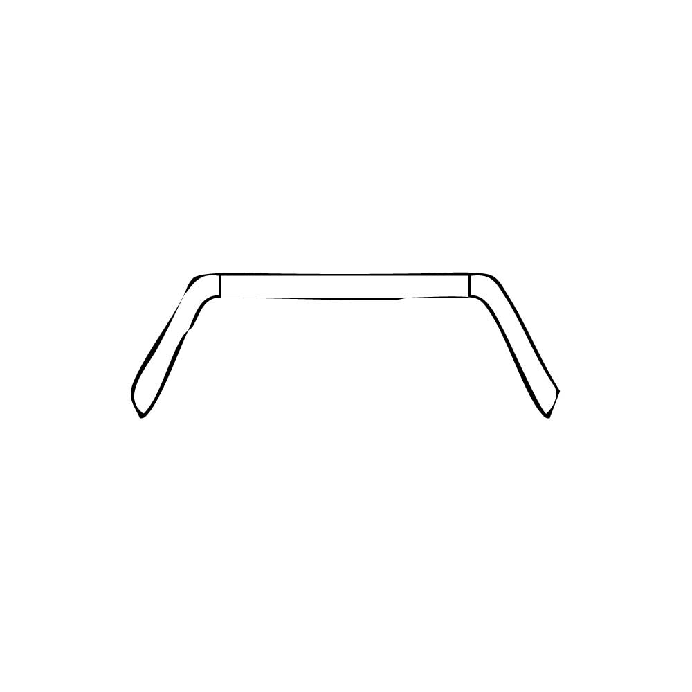 Pre-cut PPF pattern: A Pillar - Mazda