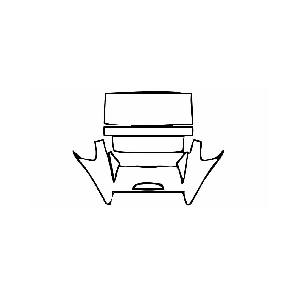Pre-cut PPF pattern: Roof - Mazda
